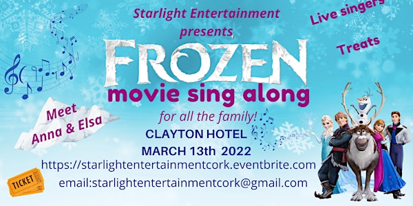 Frozen Sing along movie - 12 noon