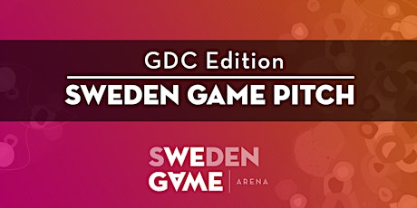 Imagem principal do evento Sweden Game Pitch @ GDC 2022