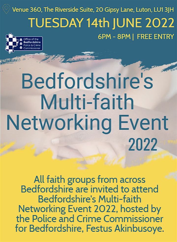 Bedfordshire's Multi-faith Networking Event 2022 image