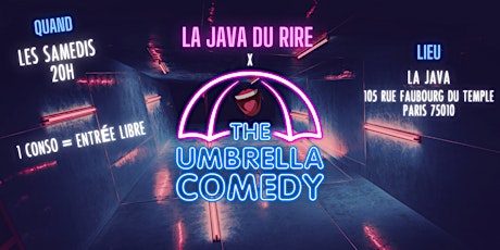 La Java du rire x Umbrella comedy