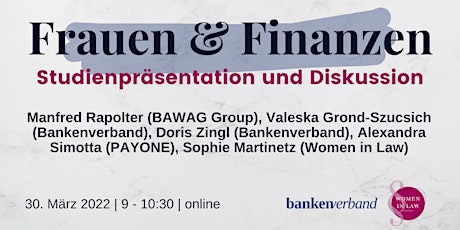Frauen & Finanzen: Studienpräsentation und Diskussion