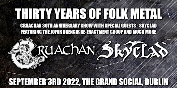 Cruachan and Skyclad - Thirty Years of Folk Metal