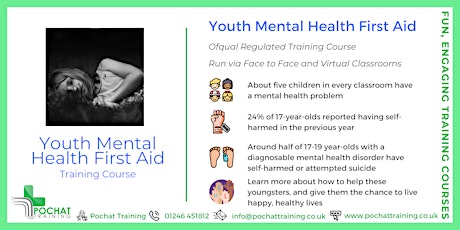 Level 2 Award in First Aid for Youth Mental Health (RQF)