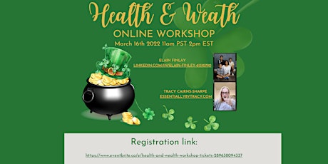 Health and Wealth Workshop primary image