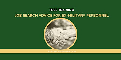 Job Search Advice for Ex-Military Personnel