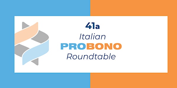 41^ Italian Pro Bono Roundtable