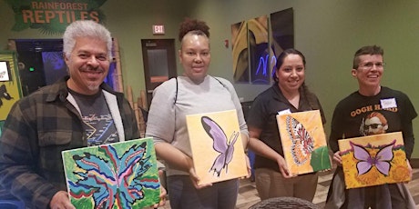 Brushstrokes Painting Class @ Butterfly Wonderland