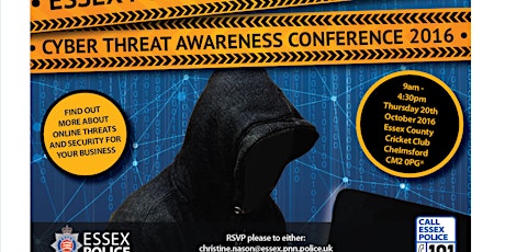 Essex Police Cybercrime Conference - Protecting your Business primary image