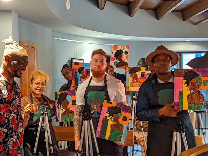 Africa Day Paint & Sip image