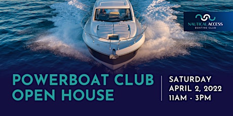 Hauptbild für Nautical Access Powerboat Club Open House