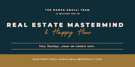 Real Estate Agent Mastermind with The Danae Aballi Team, EXP primary image