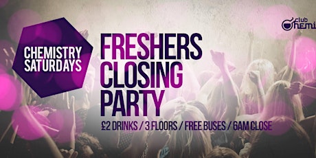 FRESHERS' CLOSING PARTY primary image
