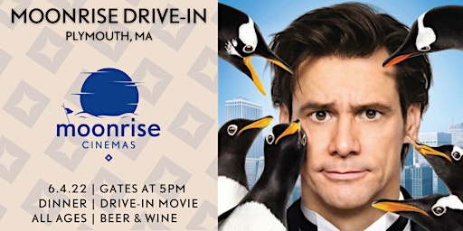 Mr. Popper's Penguins at Moonrise: the Plymouth Drive-In
