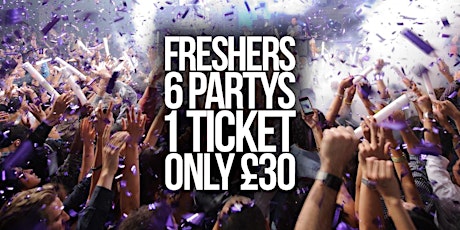 Freshers' Week - 6 Party Ticket primary image