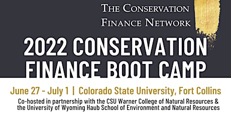 2022 Virtual Conservation Finance Boot Camp tickets