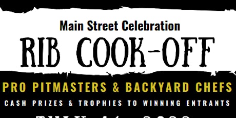 2022 BBQ Rib Cook-Off at Wayland Main Street Celebration tickets