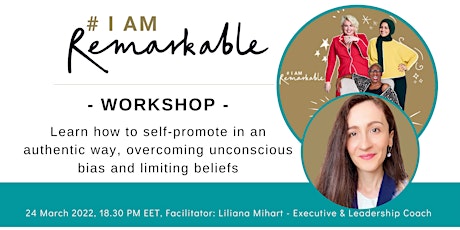 #IamRemarkable: Break the bias and learn how to self-promote effectively primary image