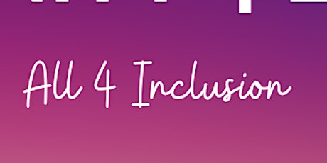 All4Inclusion Disability Wellness Networking tickets