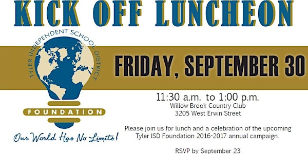 Tyler ISD Foundation Kickoff Luncheon