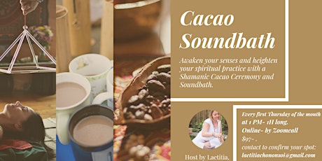 Cacao Ceremony Online ingressos