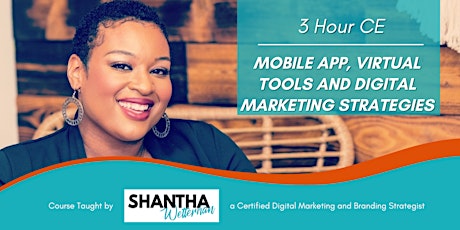 (3 Hour CE) Mobile Apps, Virtual Tools, and Digital Marketing for Agents primary image