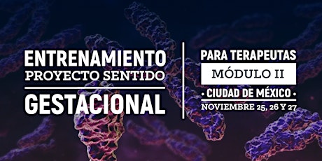 Imagen principal de Entrenamiento Modulo 2 — Proyecto Sentido Gestacional / Embriología