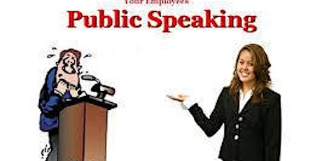 Public Speaking -INTERMEDIATE LEVEL- *8 WEEK COURSE* primary image