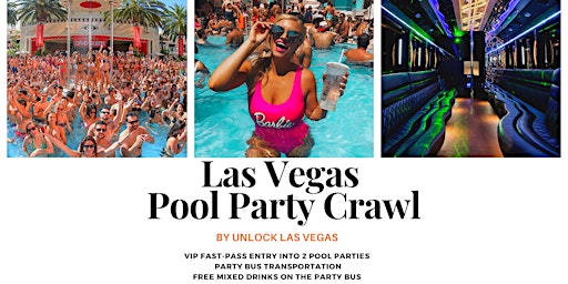 Imagem principal de #1 Pool Party Crawl w/ Party Bus & Open Bar!!!