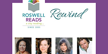 Hauptbild für Roswell Reads  presents virtual "Rewinds" of four authors on April 23-24