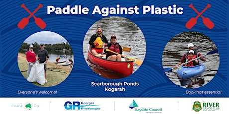 Postponed - Georges Riverkeeper Paddle Against Plastic 2022 primary image