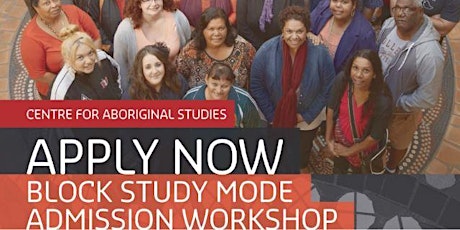 CAIRNS - Centre for Aboriginal Studies: Admission Workshop primary image