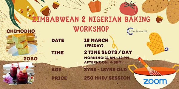 Zimbabwe & Nigeria Baking Workshop (Morning Section)