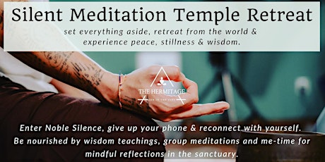 Primaire afbeelding van 1-Day Silent Temple Meditation Retreat