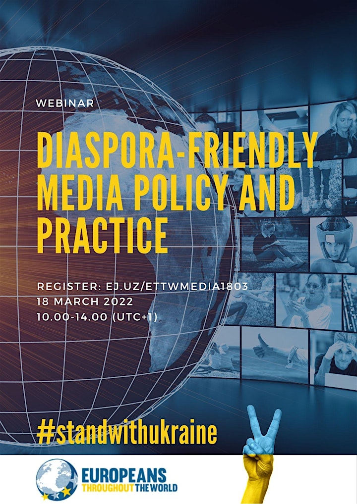 Webinar "Diaspora-friendly media policy and practice" image