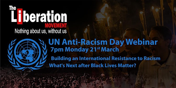 Liberation UN Anti-Racism Day Webinar