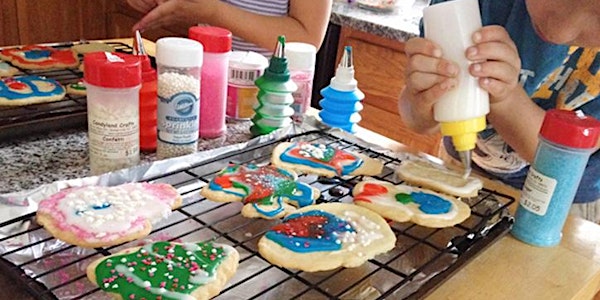 Family Sunday Cookie Decorating