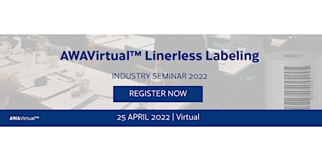 Imagen principal de AWAVirtual™ Linerless Labeling Industry Seminar 2022