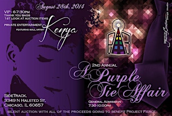 2nd Annual Purple Tie Affair & Silent Auction: Extending the Table primary image