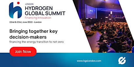 Hydrogen Global Summit - London tickets