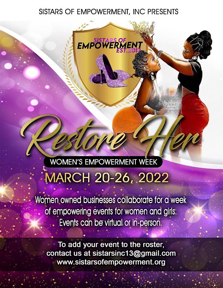 Women's Empowerment Week 2022 -Official WEW Virtual Events image