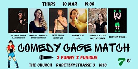 Comedy Cage Match: 2 FUNNY 2 FURIOUS