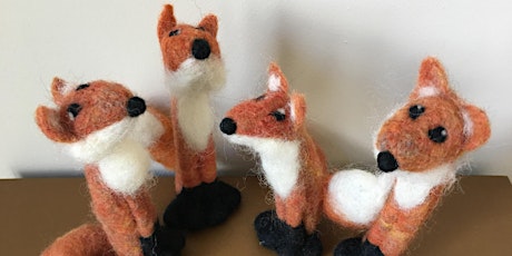 Needle Felting Beginners: Foxes Workshop PM tickets