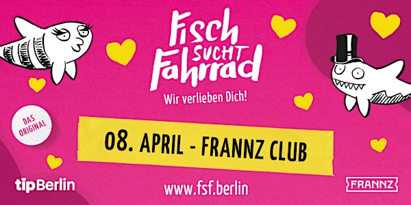 Fisch sucht Fahrrad-Party in Berlin | 08. April 2022