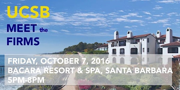 UC Santa Barbara Meet the Firms 2016