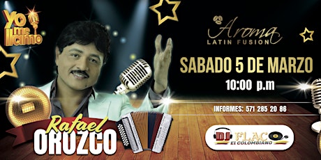 RAFAEL OROZCO CONCERT. primary image