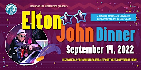 The Elton John Experience Dinner Matinee tickets
