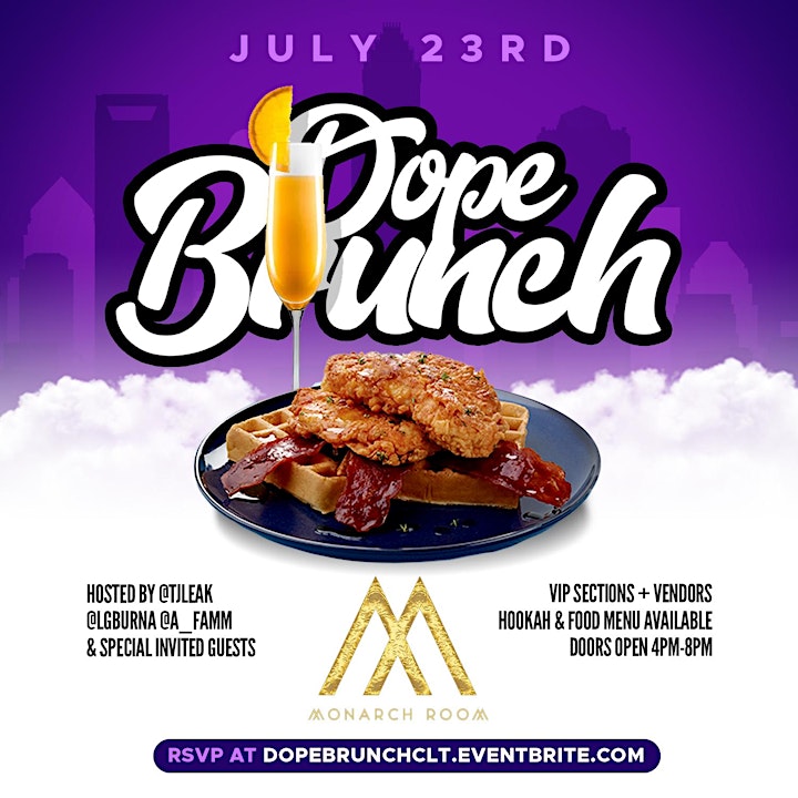 DopeBrunch: The Dopest Brunch & Day Party in CharLIT!! image