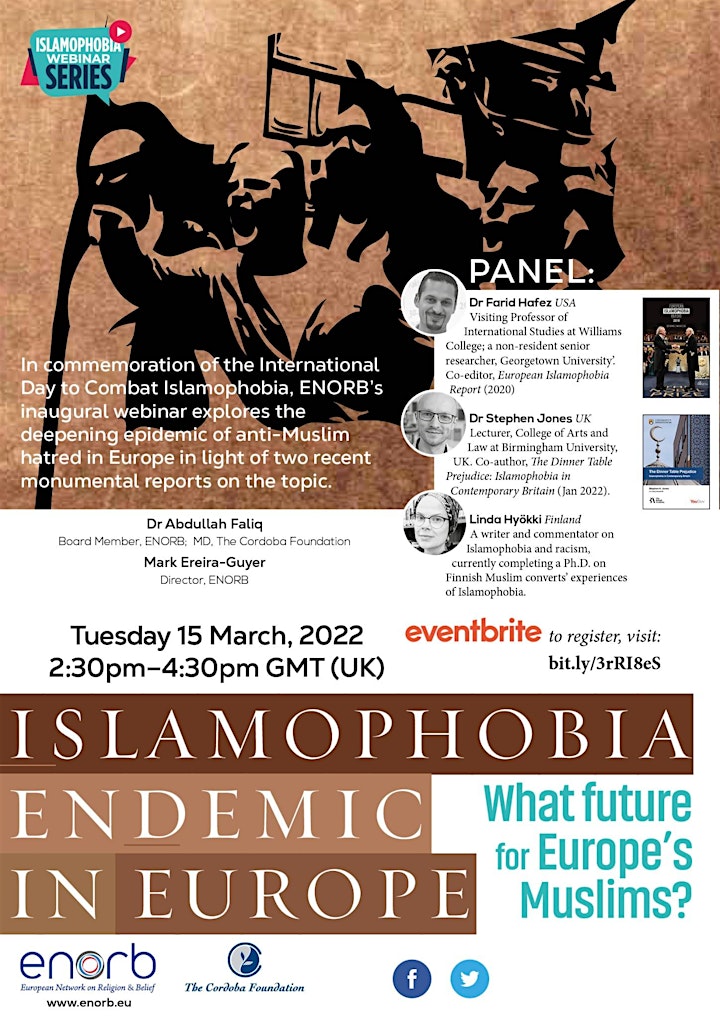 Islamophobia Endemic in Europe image