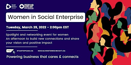 Women in Social Enterprise Spotlight and Networking primary image