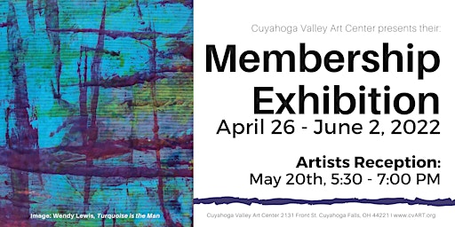 Artist Reception: Membership Exhibition primary image